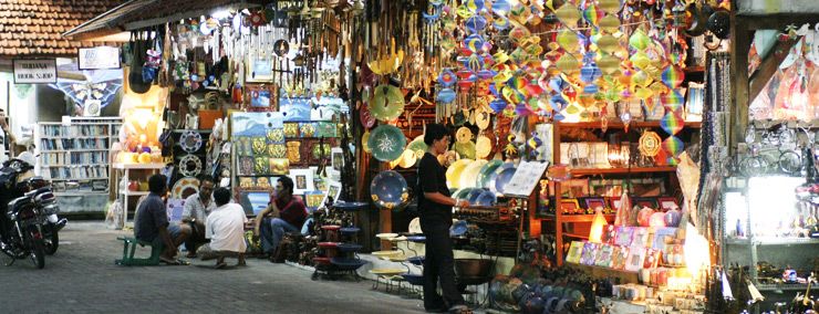 Gianyar bali-shopping market